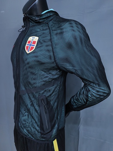 2026 Norway black Anthem player version Jacket S-3XL