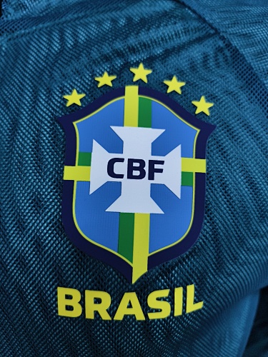 2026 Brazil blue Anthem player version Jacket S-3XL