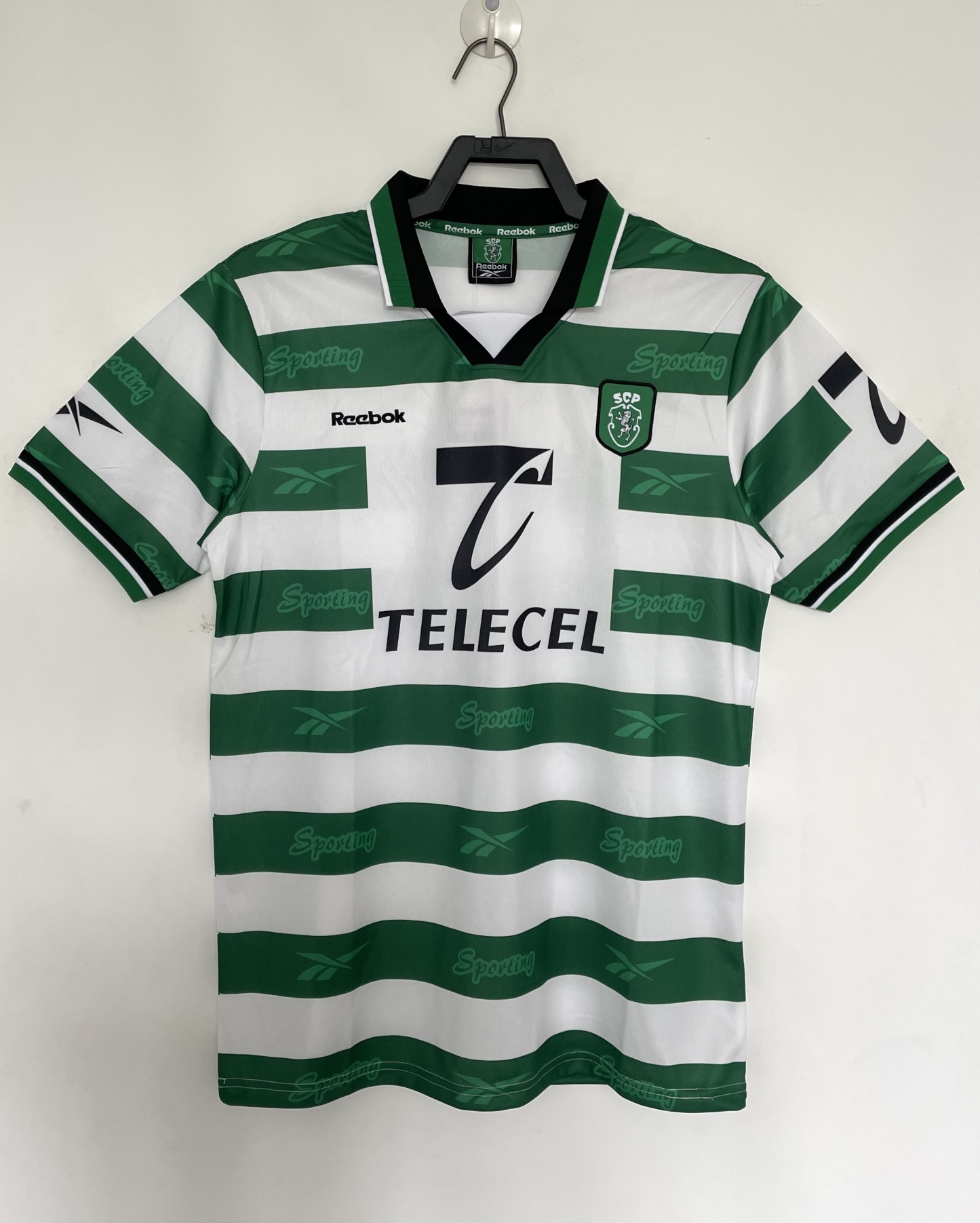 Retro Sporting CP 99/00 home S-XXL