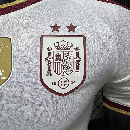 2026 Spain Away two star with champion patch player version S-4XL