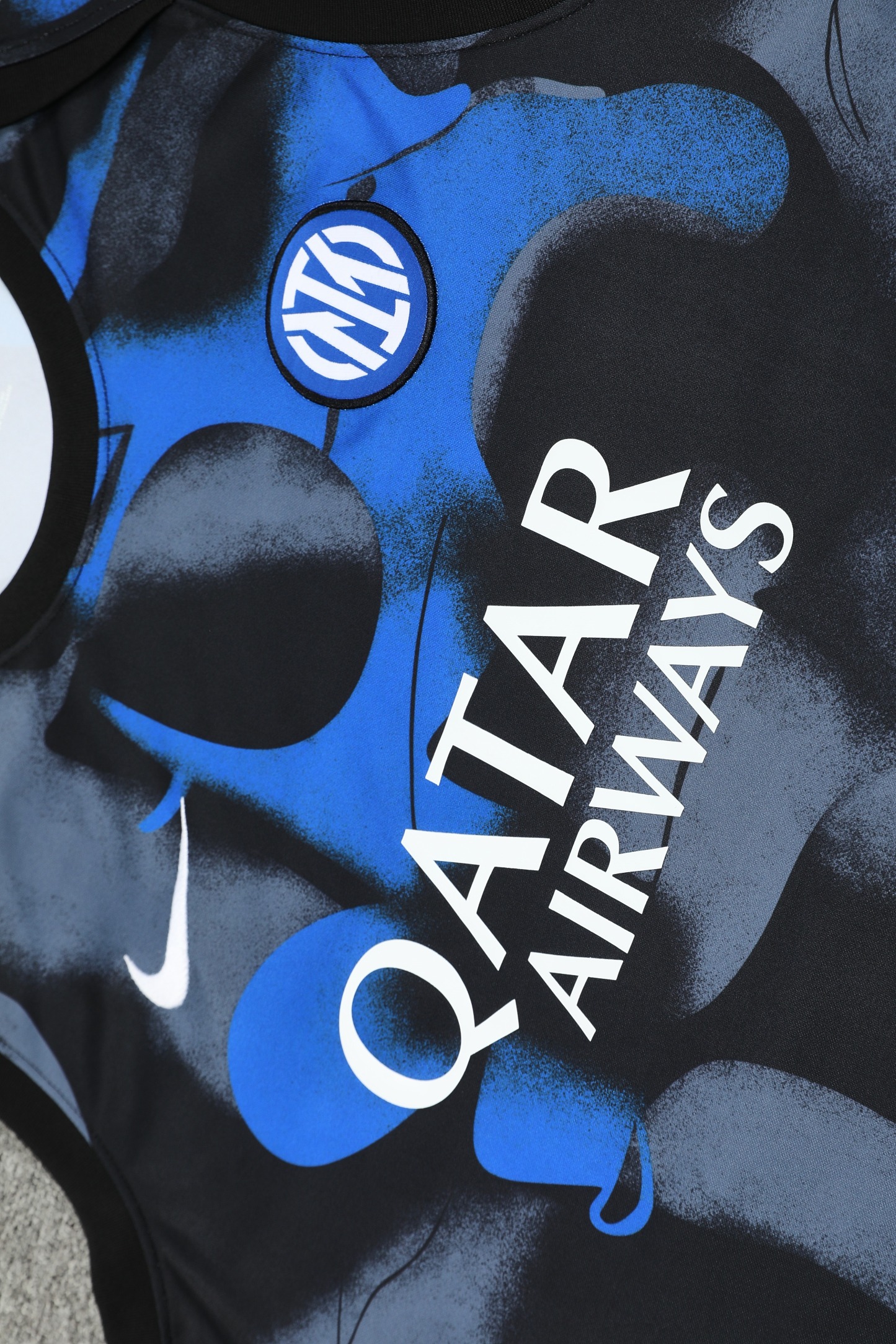 25/26 Inter Milan training blue-black vest set fan version S-XXL