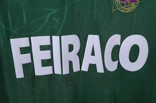03/04 Deportivo La Coruna home long sleeve retro version S-XXL