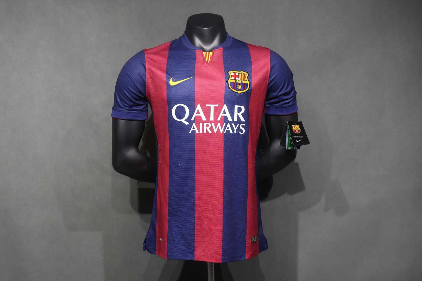 Retro 2014/15 Barcelona Home player version Size S-3XL
