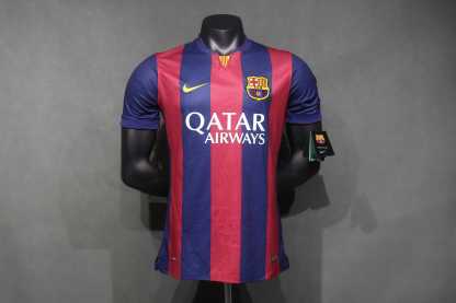 Retro 2014/15 Barcelona Home player version Size S-3XL