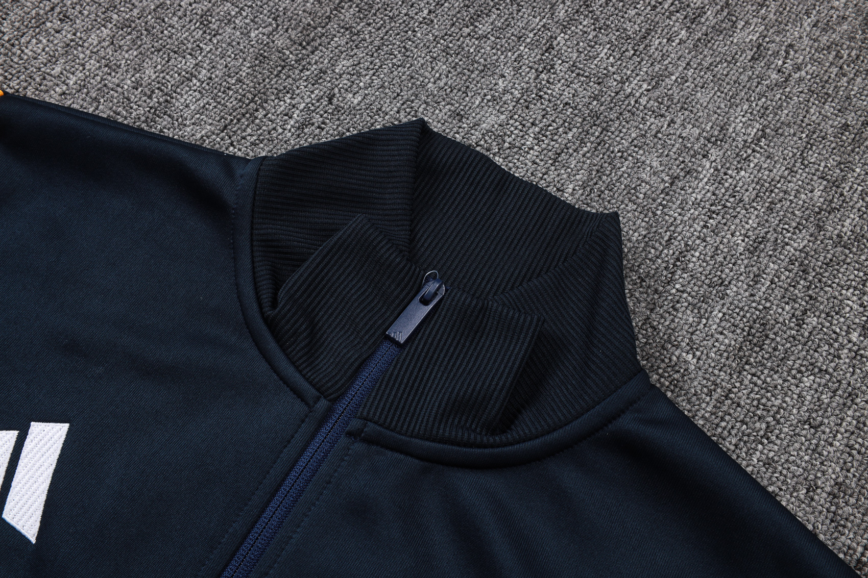 26/27 re@l Medrid Dark green (with white and yellow) Full-Zip Jacket Suit