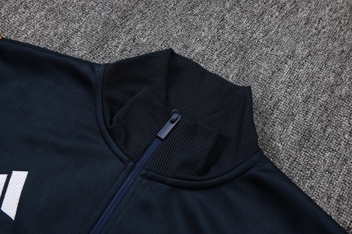 26/27 re@l Medrid Dark green (with white and yellow) Full-Zip Jacket Suit