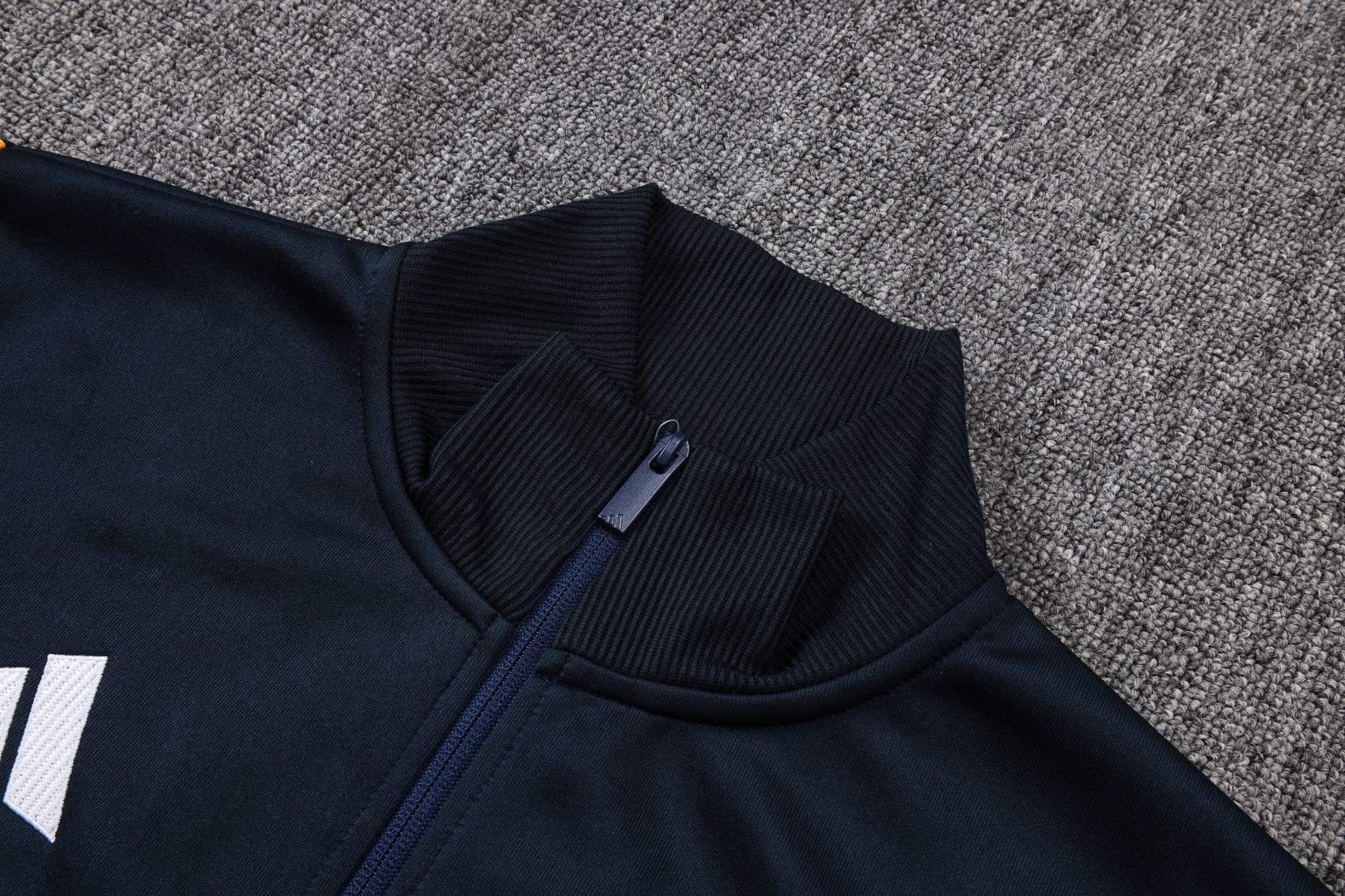 26/27 re@l Medrid Dark green (with white and yellow) Full-Zip Jacket Suit
