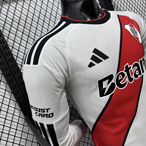 26/27 River Plate home long sleeve player version S-4XL