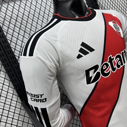 26/27 River Plate home long sleeve player version S-4XL