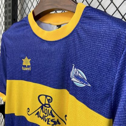 00/01 Deportivo Alaves Champions League Final Vintage retro version S-XXL