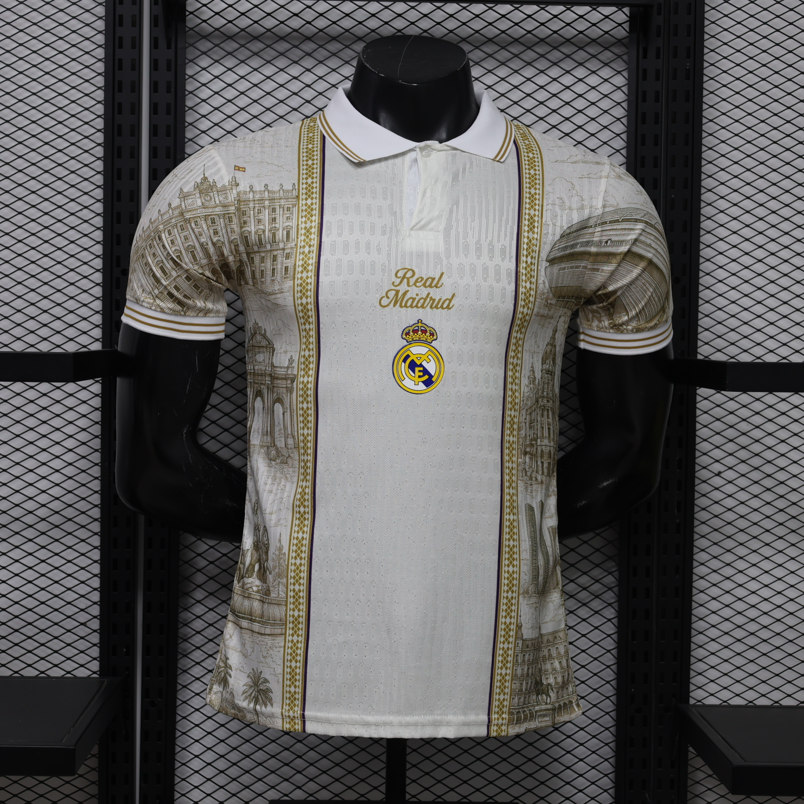 26/27 re@l Medrid golden special player version S-3XL