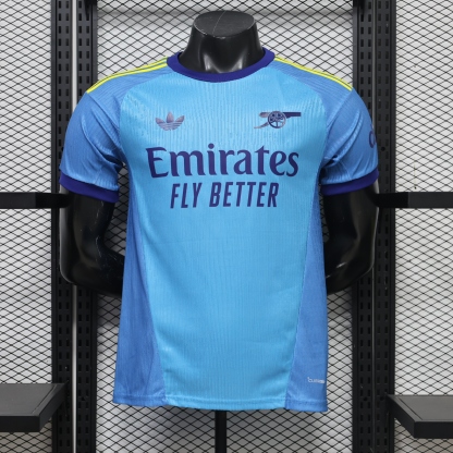 26/27 Arsenal goalkeeper blue player version S-XXL