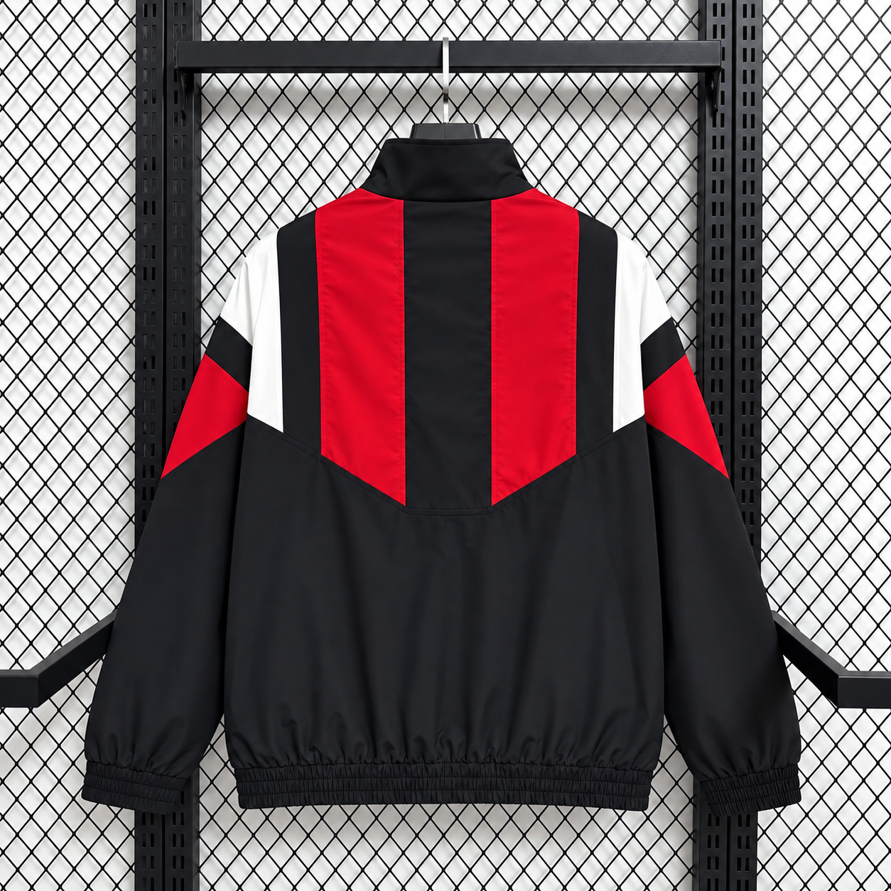 26/27 Manchester United black retro Windbreaker S-XXL