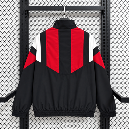 26/27 Manchester United black retro Windbreaker S-XXL