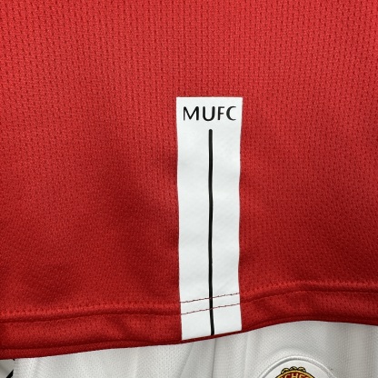 07/08 Manchester United home UCL retro long sleeve kids version size 16-28