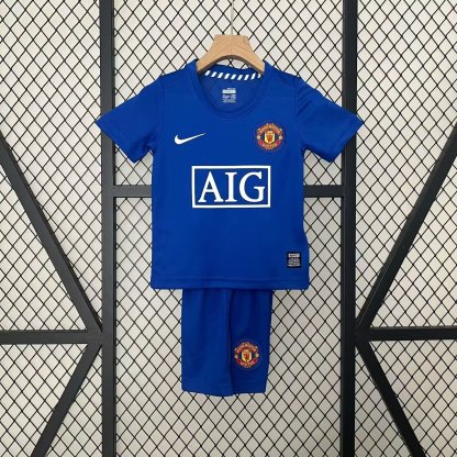 08/09 Manchester United third retro kids version size 16-28