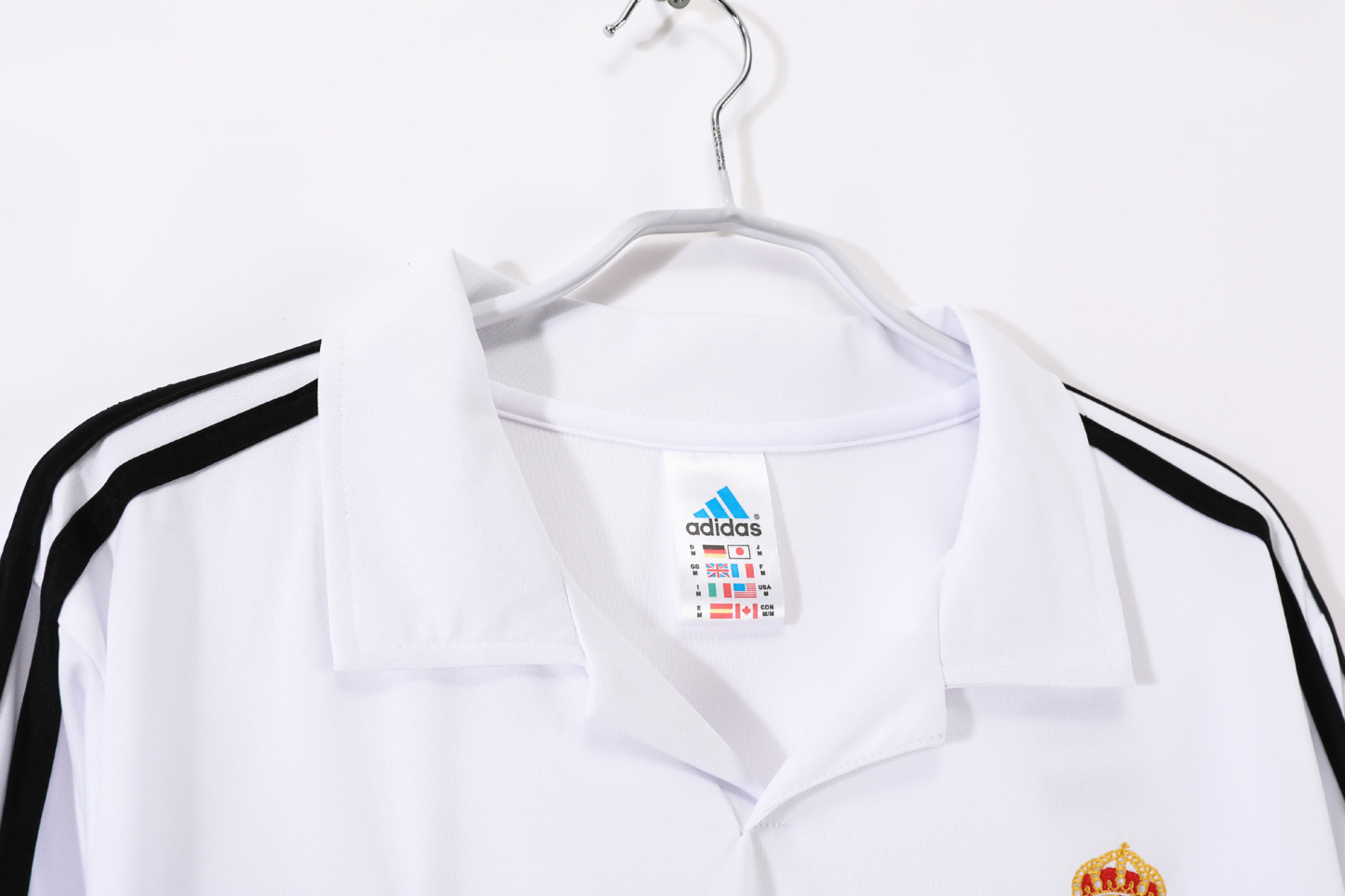 Retro re@l Medrid 02/03 home long sleeve S-XXL