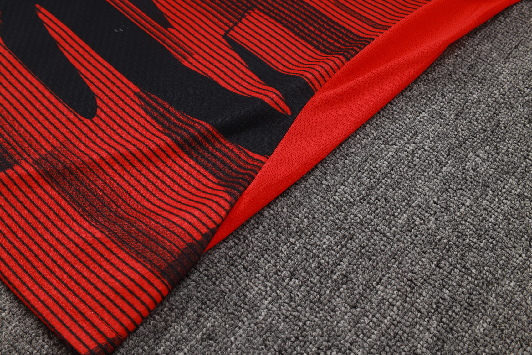 24/25 AC Mlian red Half-Zip Jacket Suit