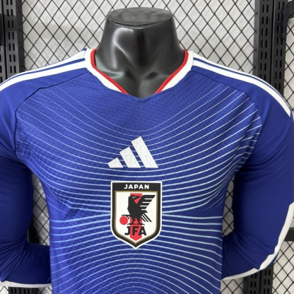 2026 Japan home long sleeve player version S-3XL