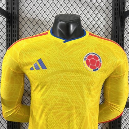 2026 Colombia home long sleeve player version S-3XL