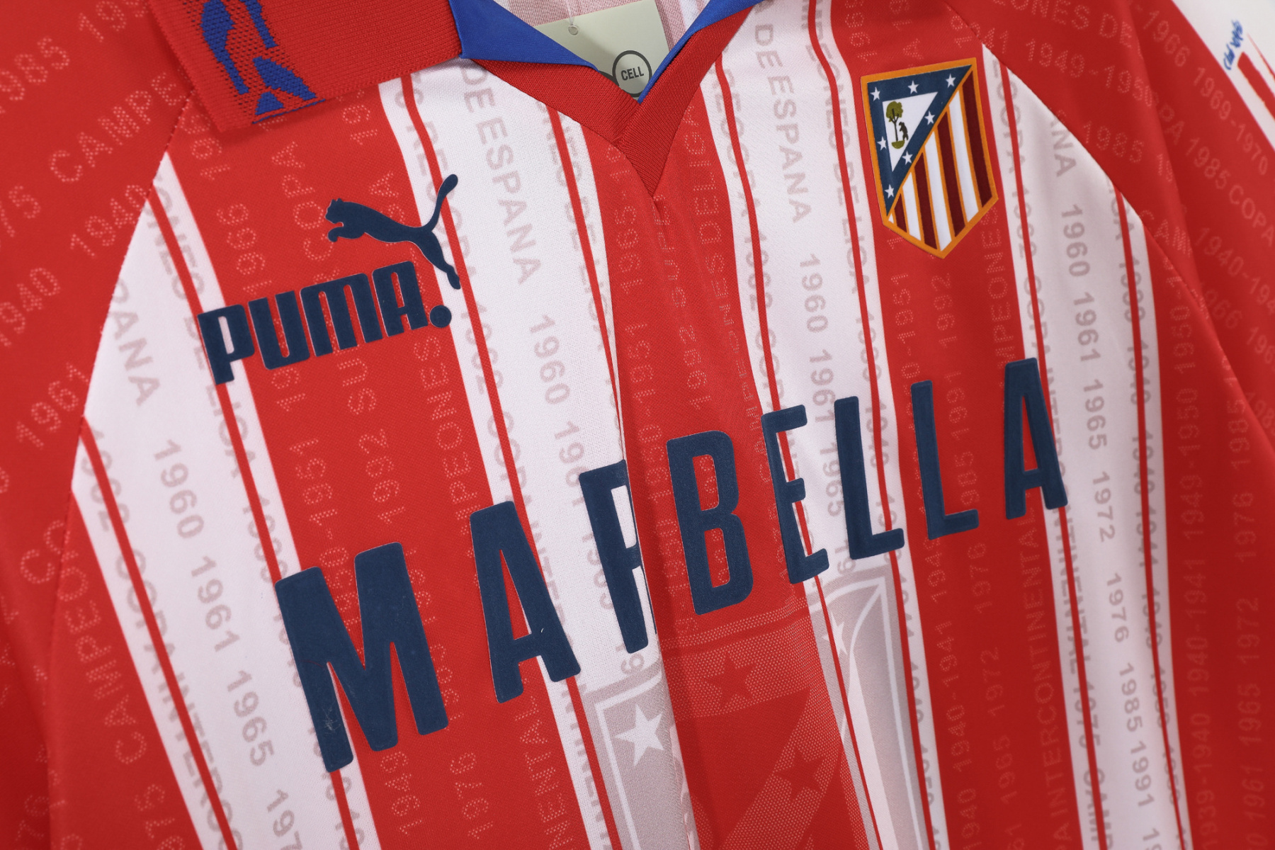Retro 95/96 Atletico de Madrid home Jersey  S-XXL