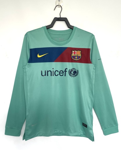 Retro Barcelona 10-11 long sleeve away S-XXL