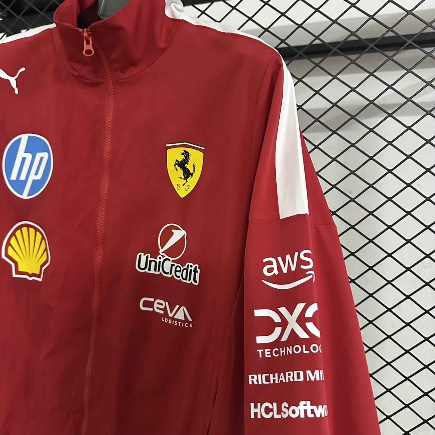 2025 Ferrari F1 Red windbreak