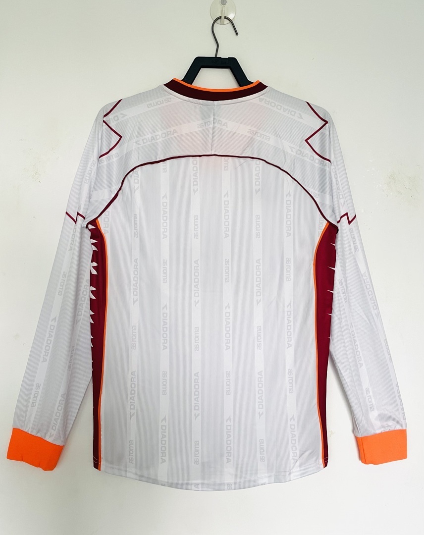 99/00 Roma away long sleeve retro version S-XXL