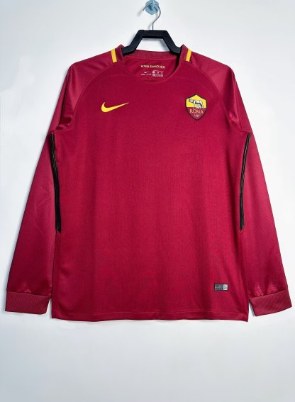 17/18 Roma home long sleeve retro version S-XXL
