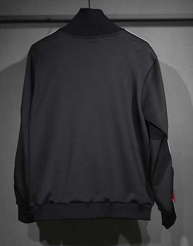 25/26 Manchester United M-U black Full-Zip Jacket Suit