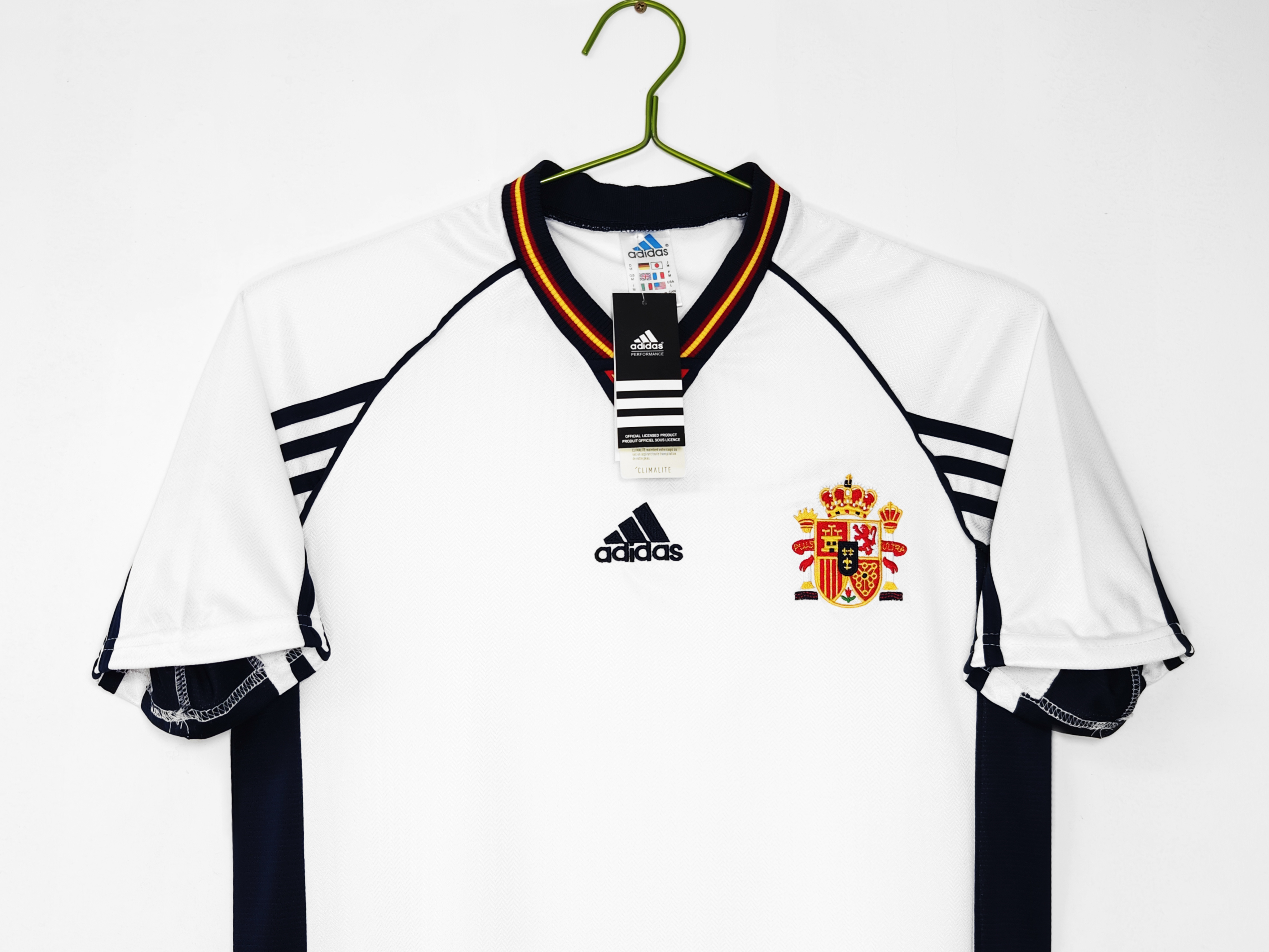 1998 Spain away retro version S-XXL