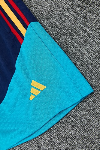 2026 Spain blue vest training suit S-XXL