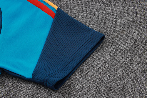 2026 Spain blue Polo training suit S-XXL