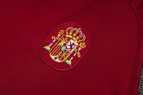 2026 Spain red vest training suit S-XXL