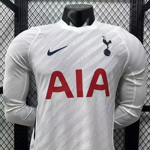 26/27 Tottenham hotspur home long sleeve player version S-3XL