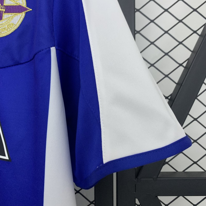 03/04 Deportivo La Coruna home retro version S-XXL