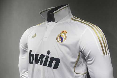 Retro 11/12 re@l Medrid Home long sleeve player version Size S-XXL