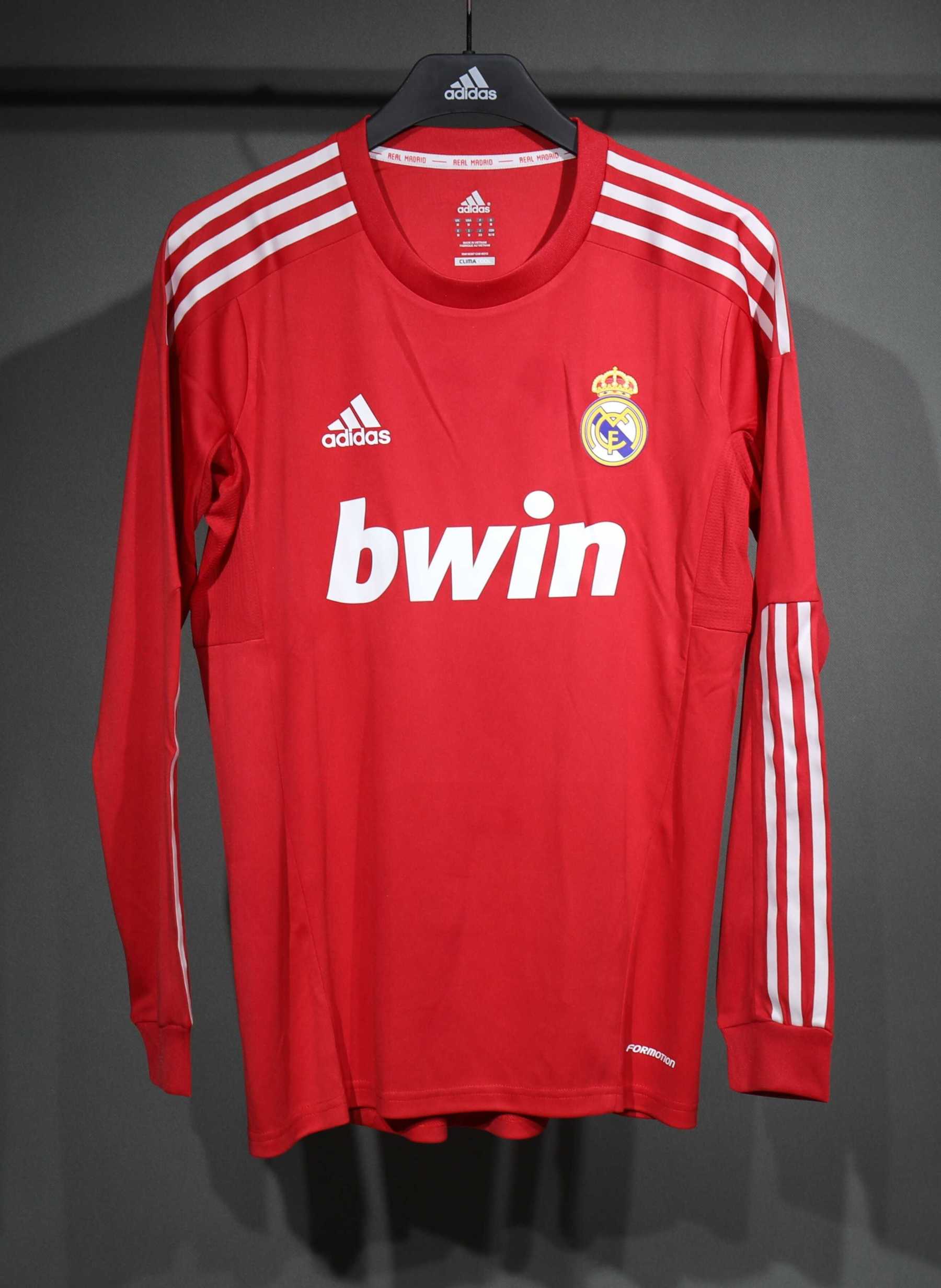 Retro 11/12 re@l Medrid Third long sleeve player version Size S-XXL