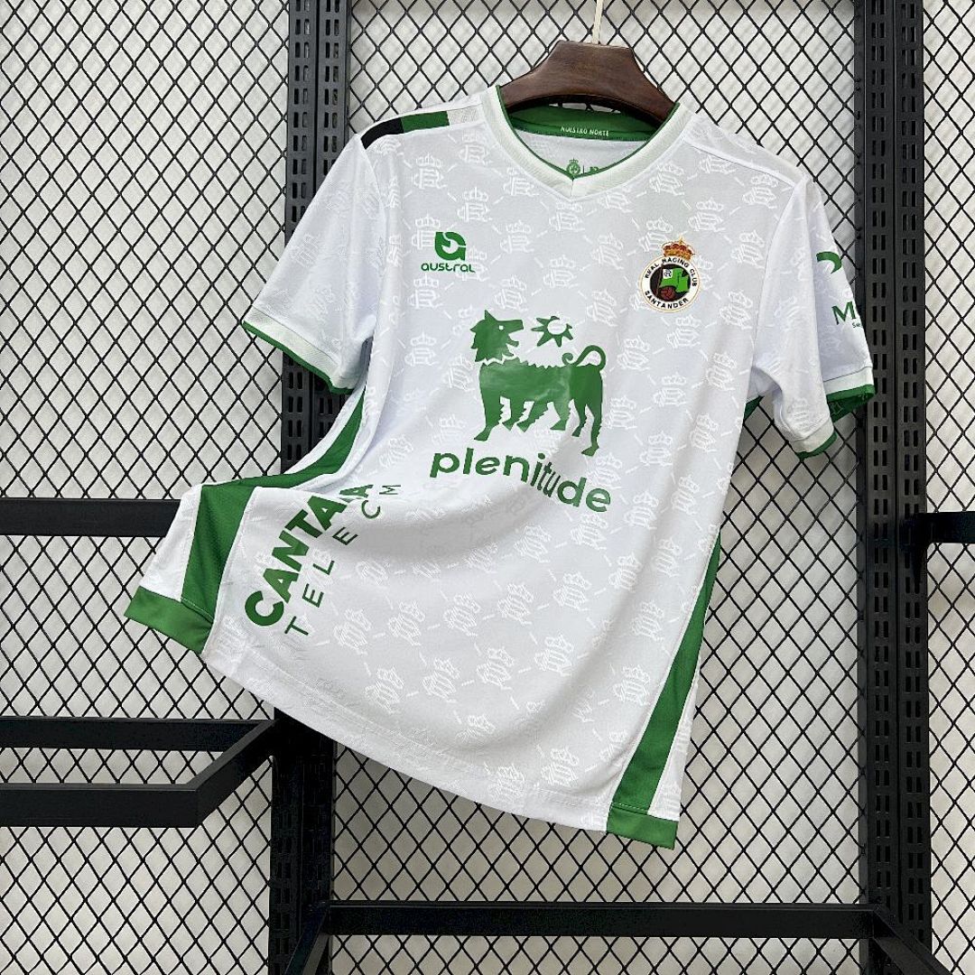 25/26 Racing Santander home fan version S-4XL