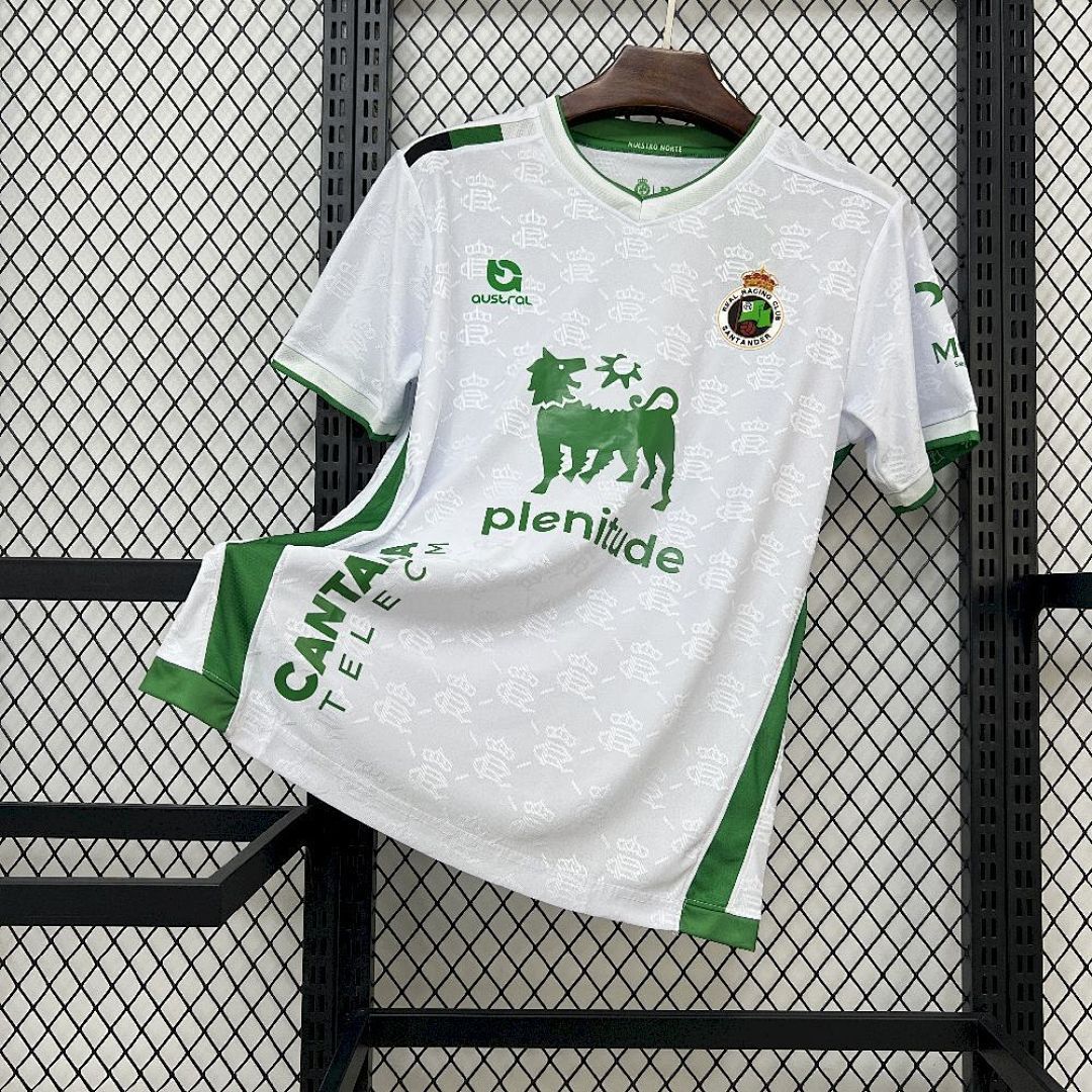 25/26 Racing Santander home fan version S-4XL