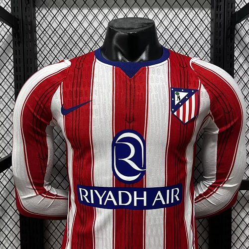 26/27 Atletico Madrid Home long sleeve player version S-3XL