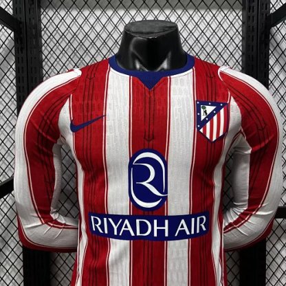 26/27 Atletico Madrid Home long sleeve player version S-3XL