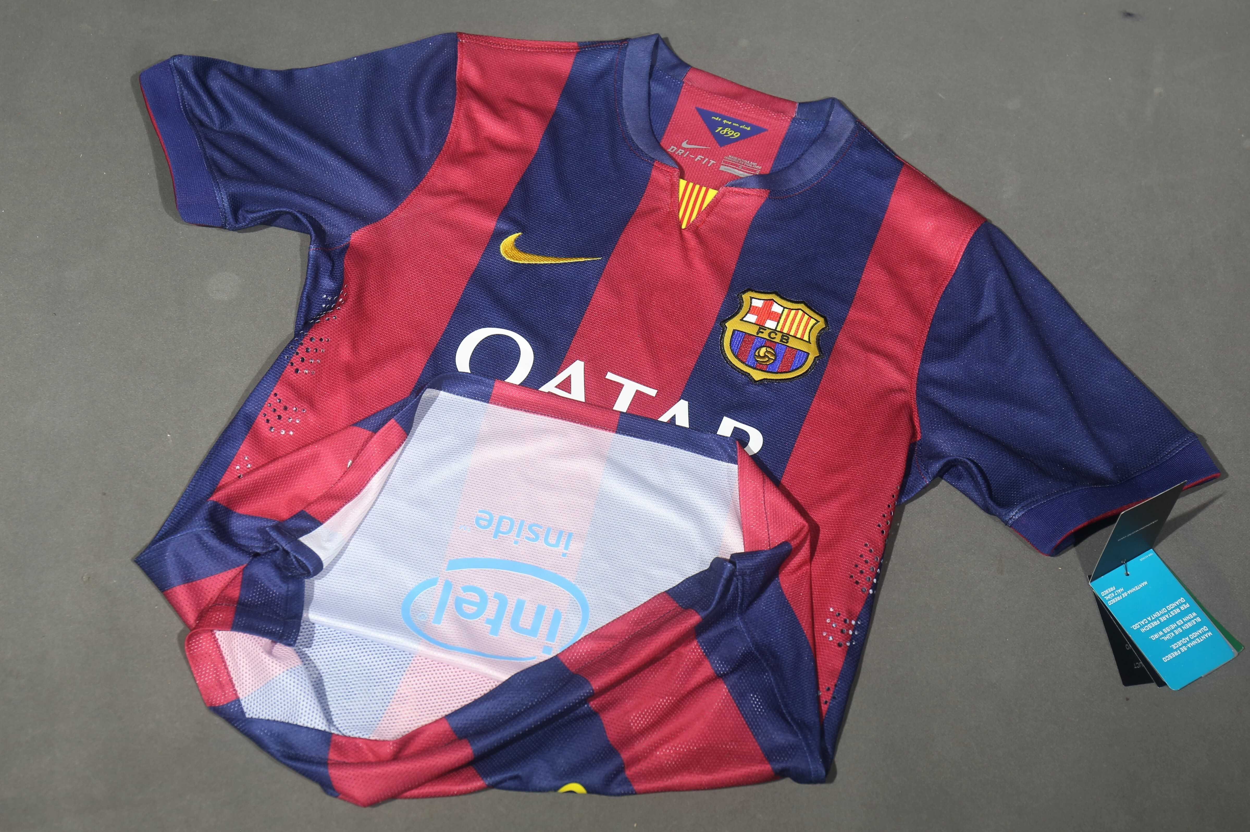 Retro 2014/15 Barcelona Home player version Size S-3XL