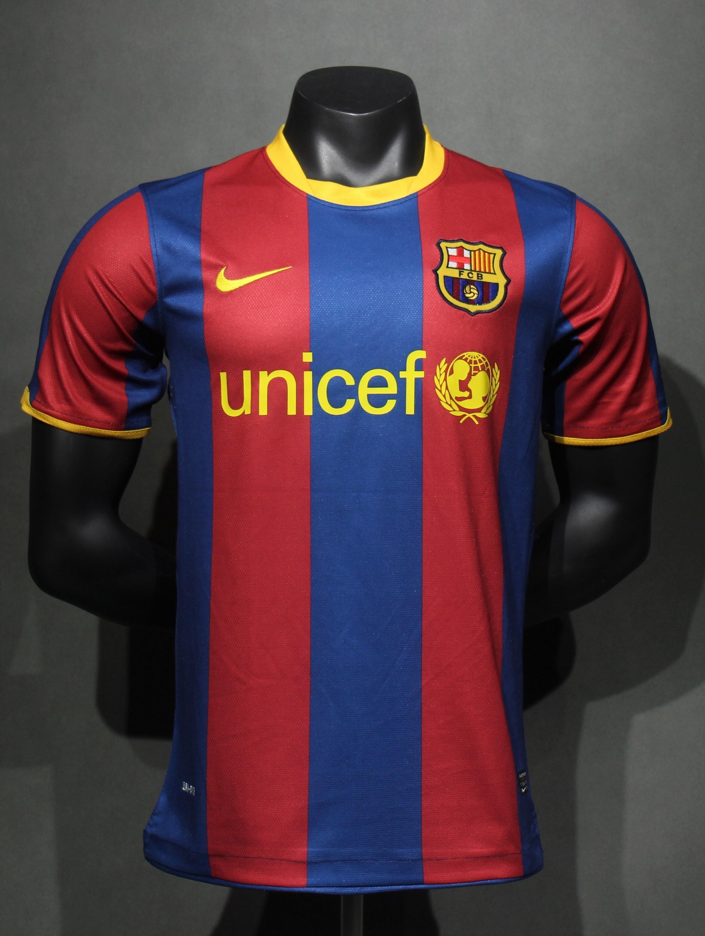 Retro 10/11 Barcelona Home player version Size S-3XL