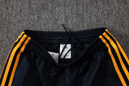 26/27 re@l Medrid White (yellow triangle) Full-Zip Jacket Suit