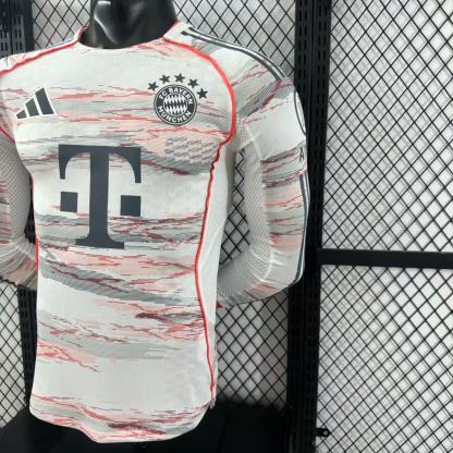 25/26 Bayern Away long sleeve player version S-3XL