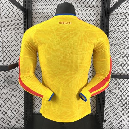 2026 Colombia home long sleeve player version S-3XL