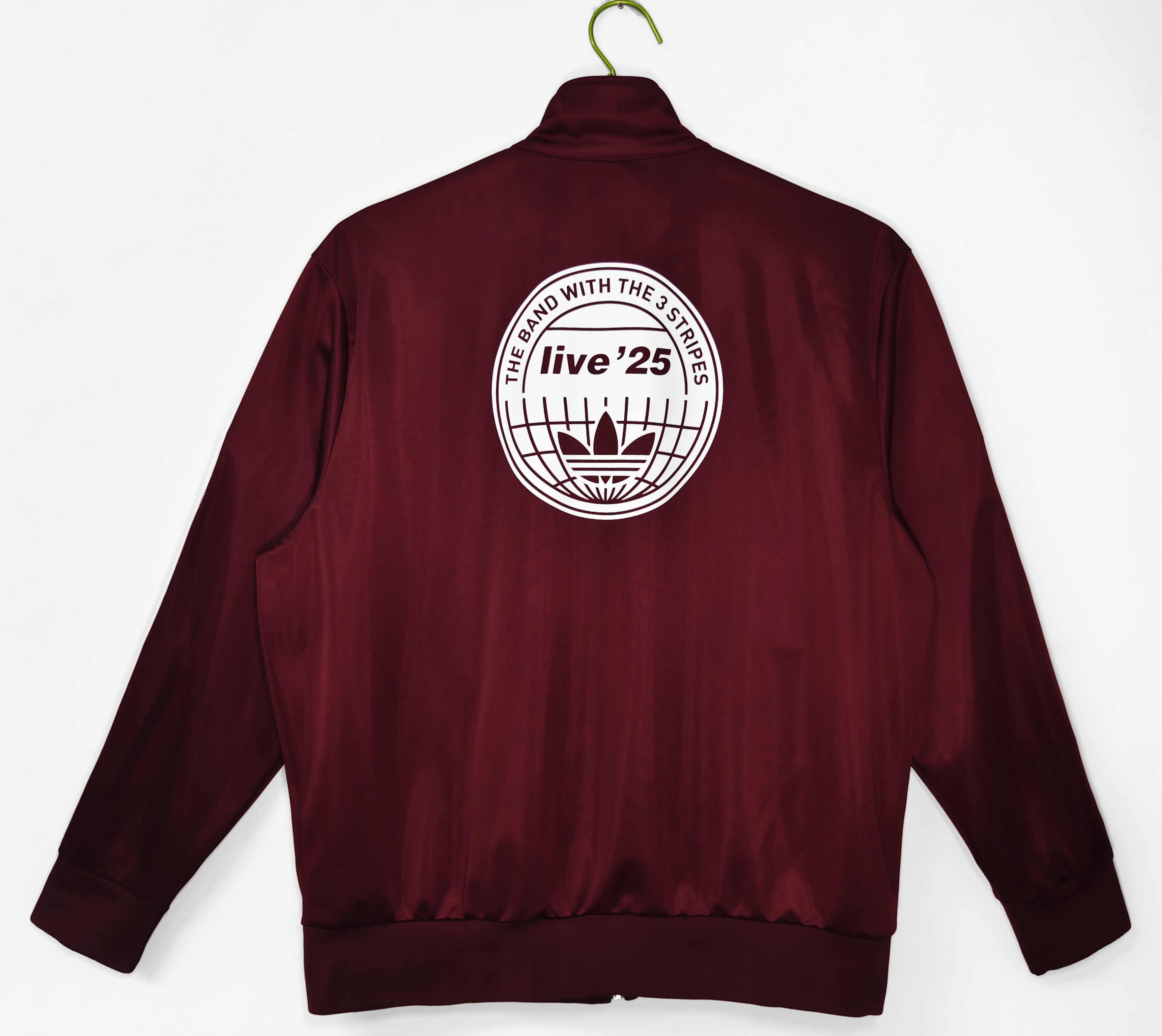 2026 adidas x Oasis roving flamingos red Windbreaker S-XXL