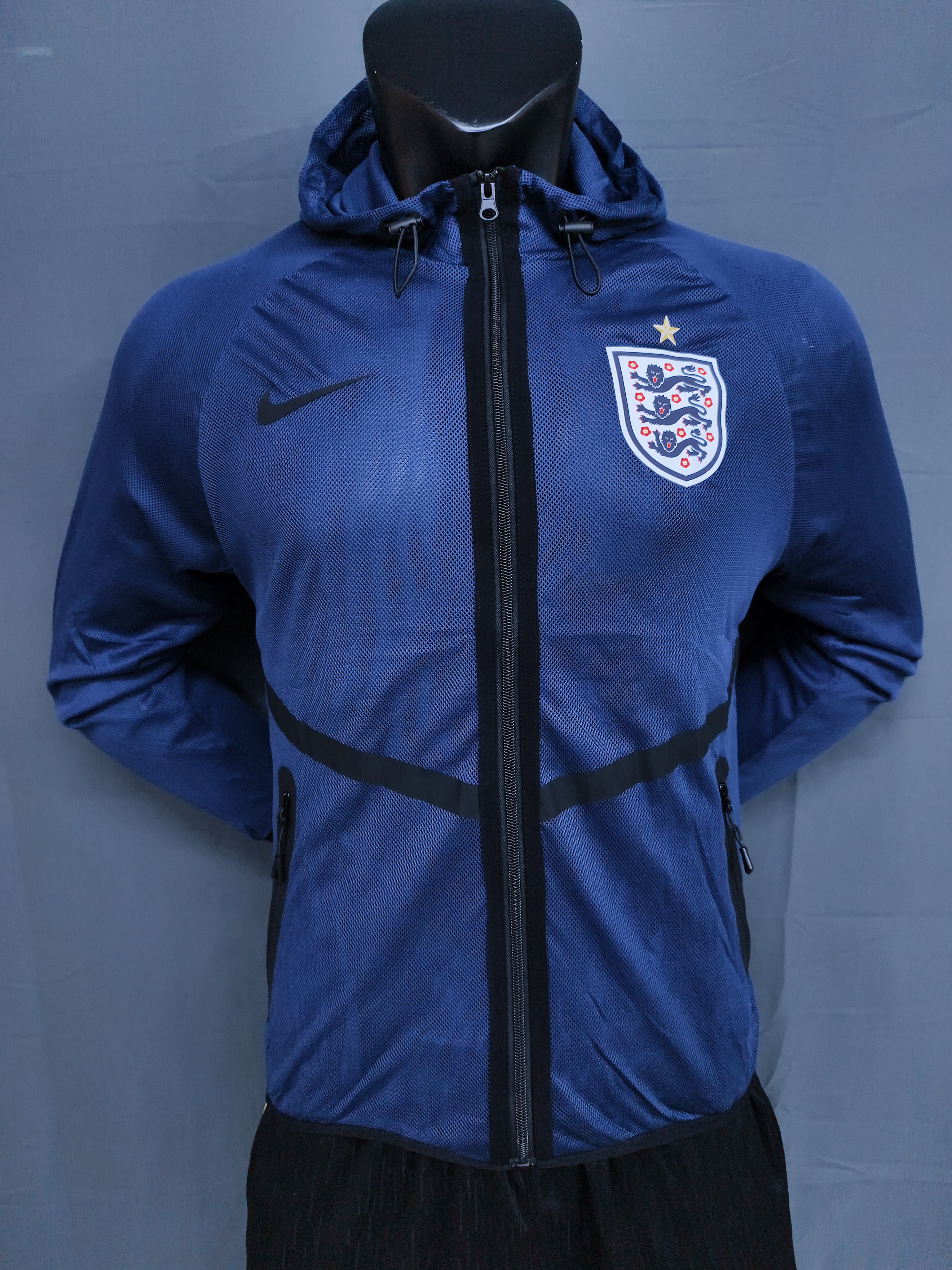 2026 England blue Anthem player version Jacket S-3XL