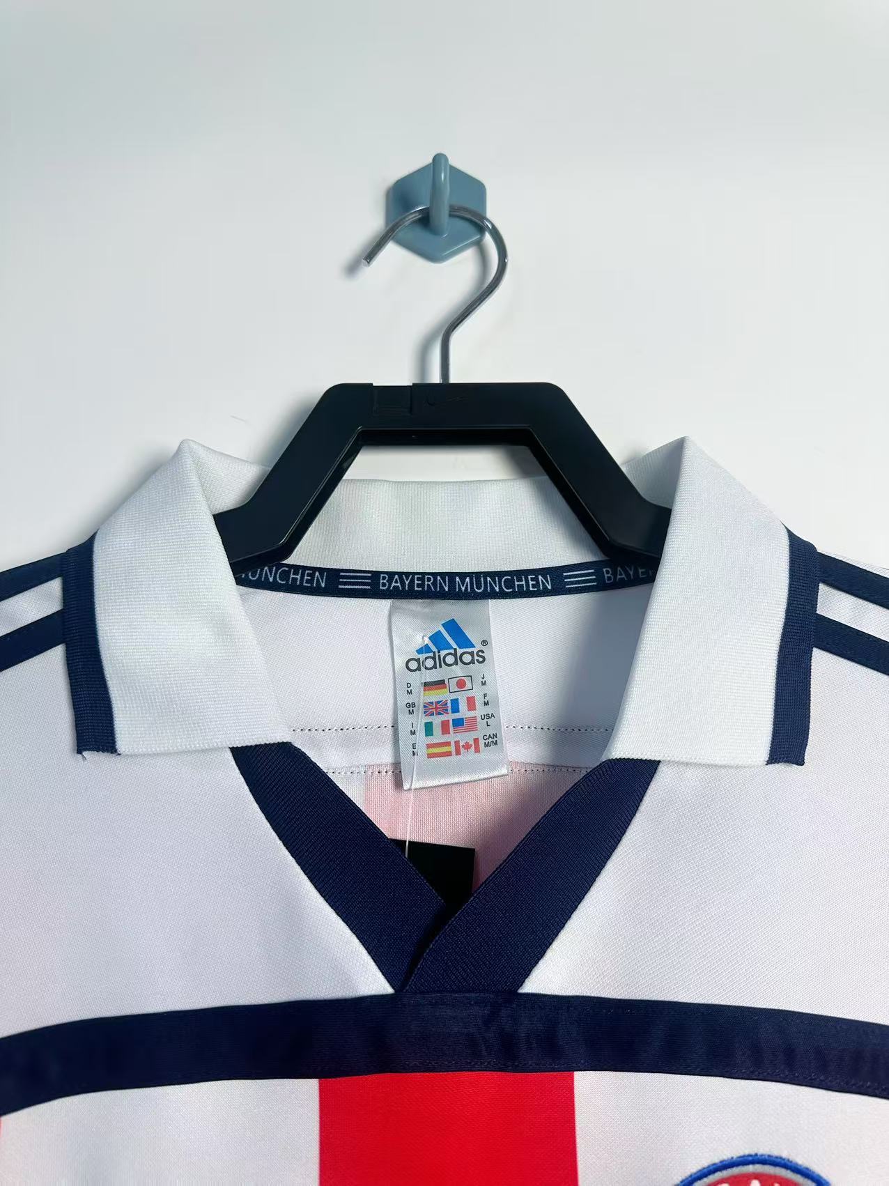 2000/02 Bayern away retro version S-XXL